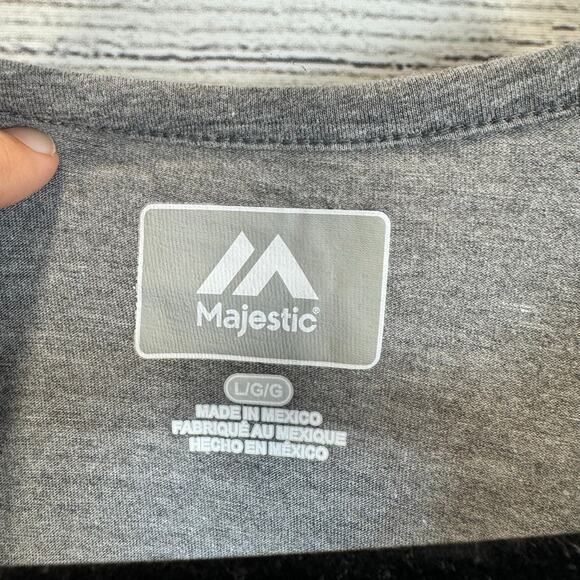 Majestic Women's Houston Astros Gray Graphic Tee Size Large - Picture 4 of 6